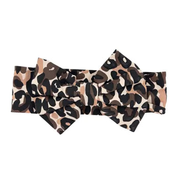 MAY MAYS |Hair Band Bow LEOPARD LILLY